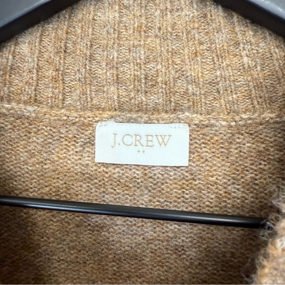 J. Crew Tan Oversized Poncho Sweater - Picture 7 of 10